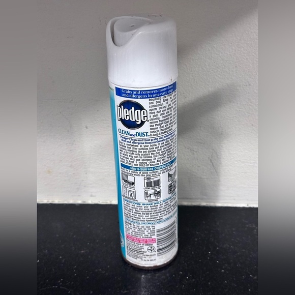 Pledge Clean and Dust Spray CITRUS Scent 12.5 oz Hard to Find Discontinued - Picture 2 of 3